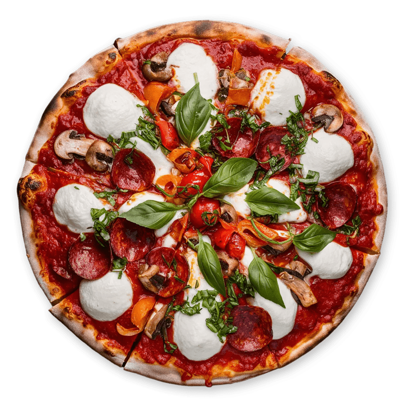 Régal'Pizz - Pizzas à base de tomate